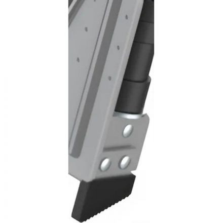 Стремянка 2в1 с колесами и платформой, сталь, Zalger, арт. 911-3