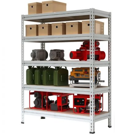 Стеллаж металлический 0MX_P_МС-Т 15765-3.0 с 5-ю полками 1550х785х3000 Стеллаж металлический 0MX_P_МС-Т 15765-3.0 с 5-ю полками 1550х785х3000