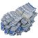 Перчатки хлопчатобумажные плотные, КОМПЛЕКТ 100 ПАР, 10 класс, 50-52 г, 133 текс, ПВХ-точка LAIMA ЛЮКС 2, СЕРЫЕ, 608679 Перчатки хлопчатобумажные плотные, КОМПЛЕКТ 100 ПАР, 10 класс, 50-52 г, 133 текс, ПВХ-точка LAIMA ЛЮКС 2, СЕРЫЕ, 608679