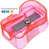 Точилка Attache, 1 отверстие, в ассорт