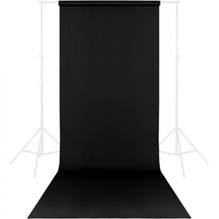 Фон бумажный Raylab 009 Black 1,35x6м черный Фон бумажный Raylab 009 Black 1,35x6м черный