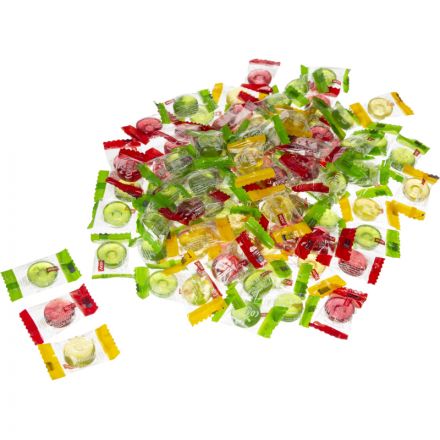 Карамель Солярики яблоко, вишня, ананас, 500г (НК165)