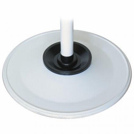 Вешалка-стойка "Квартет-З", 1,79 м, основание 40 см, 4 крючка + место для зонтов, металл, белая Вешалка-стойка "Квартет-З", 1,79 м, основание 40 см, 4 крючка + место для зонтов, металл, белая