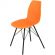 Стул Sheffilton SHT-ST29/S37 оранжевый/черный муар