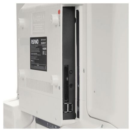 Телевизор ASANO 28LH5011T, 28" (71 см), 1366x768, HD, 16:9, Салют ТВ, Wi-Fi, белый Телевизор ASANO 28LH5011T, 28" (71 см), 1366x768, HD, 16:9, Салют ТВ, Wi-Fi, белый