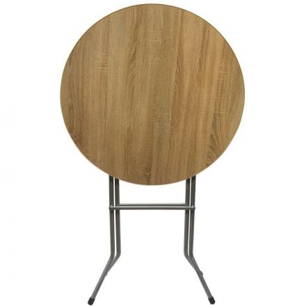 Стол коктейльный С9.8-110 КТР диаметр 800 дуб Сонома