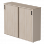 Шкаф-купе средний Everprof EVO (ЭВО) 1374х385x1115 Кашемир/Дуб Соната