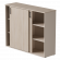 Шкаф-купе средний Everprof EVO 1374х385x1115 Кашемир/Дуб Соната