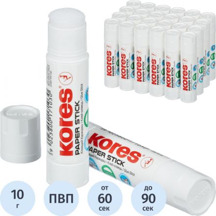 Клей-карандаш Kores Paper Stick 10 г Клей-карандаш Kores Paper Stick 10 г