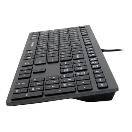 Клавиатура проводная A4TECH Fstyler FX50, USB, 109 кнопок, серая, 1624628