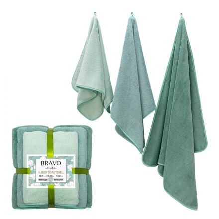 Набор полотенец НВ Сванк м0854_34 35x75+50x90+70x140 мятн Набор полотенец НВ Сванк м0854_34 35x75+50x90+70x140 мятн