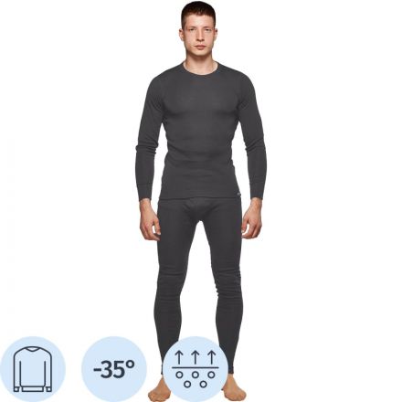 Термофутболка с длинным рукавом муж. т.серая Activ-35 р-р 54 Термофутболка с длинным рукавом муж. т.серая Activ-35 р-р 54