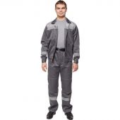 Костюм рабочий летний муж. л22-КБР т.сер./св.сер (р.56-58) 170-176 Костюм рабочий летний муж. л22-КБР т.сер./св.сер (р.56-58) 170-176