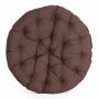 Матрац для кресла Папасан/Papasan (23/01) ткань, коричневый, 3м7-147, 125х125х15см