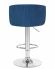 Стул барный DOBRIN DARCY, синий велюр (1922-20) Стул барный DOBRIN DARCY, синий велюр (1922-20)