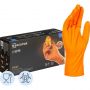 Перчатки одноразовые нитрил GOGRIP ORANGE цв.оранжевый (25пар/уп)р.М
