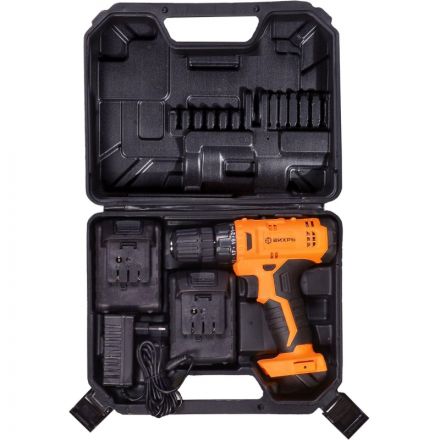 Дрель-шуруповерт аккумуляторная ВИХРЬ ДА-14Л-2KА 1,5 А/ч (72/14/20)