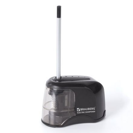 Точилка электрическая BRAUBERG "JET", питание от 4 батареек АА, спиралевидное лезвие, 228426 Точилка электрическая BRAUBERG "JET", питание от 4 батареек АА, спиралевидное лезвие, 228426
