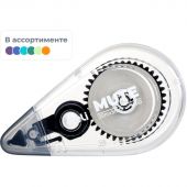 Корректирующая лента Deli Mute EH361 5 мм x 20м беззвучная ассорти блистер Корректирующая лента Deli Mute EH361 5 мм x 20м беззвучная ассорти блистер