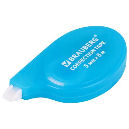 Корректирующая лента BRAUBERG ULTRA NEON, 5 мм х 8 м, цвет ассорти, блистер, 272664