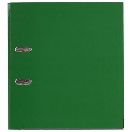 Папка-регистратор, покрытие пластик, 50 мм, ПРОЧНАЯ, с уголком, BRAUBERG, зеленая, 226591