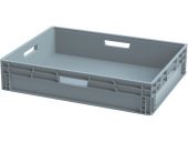 Ящик п/п 800х600х170 сплошной, усиленное дно, цв. серый Ящик п/п 800х600х170 сплошной, усиленное дно, цв. серый