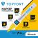 Маркер лаковый TOPFORT Industrial 4 мм желтый