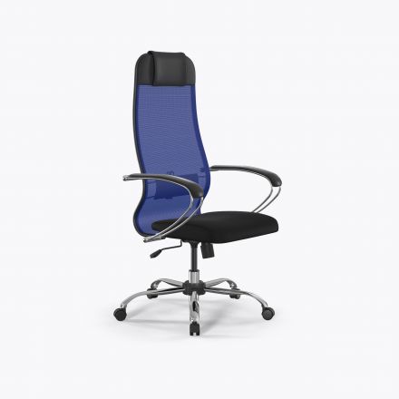 Кресло ErgoLife Set 11/подл.131/осн.Sit 003 Синий-Черный