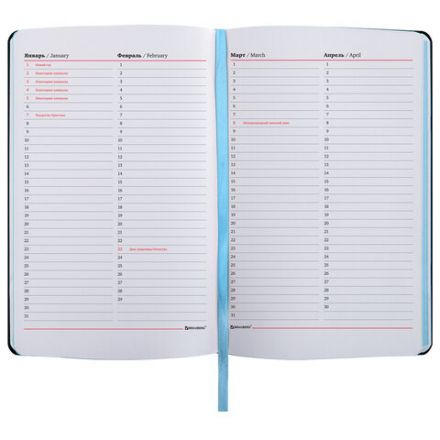 Ежедневник недатированный А5 (138х213 мм), BRAUBERG VISTA, под кожу, гибкий, 136 л., "Amour", 111997 Ежедневник недатированный А5 (138х213 мм), BRAUBERG VISTA, под кожу, гибкий, 136 л., "Amour", 111997