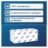 Полотенца бумажные 250 шт., PROtissue (H3) COMFORT, 1-слойные, белые, КОМПЛЕКТ 20 пачек, 22x21, V-сложение, C193