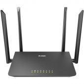 Маршрутизатор беспроводной D-Link DIR-820/RU/A1A AC1200 10/100BASE-TX черны