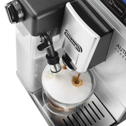 Кофемашина DELONGHI Autentica Cappuccino ETAM 29.660.SB, 1450 Вт, объем 1,4 л, автокапучинатор, серебристая, ETAM29.660.SB Кофемашина DELONGHI Autentica Cappuccino ETAM 29.660.SB, 1450 Вт, объем 1,4 л, автокапучинатор, серебристая, ETAM29.660.SB