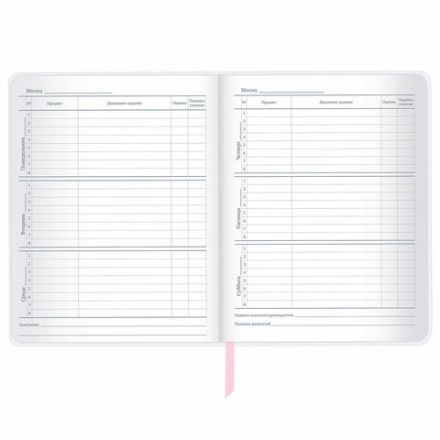 Дневник 1-11 класс 48 л., кожзам (твердая), магнитный клапан, ЮНЛАНДИЯ, "Панда", 106563