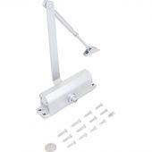 Доводчик дверной NOTEDO DC-080 SILVER 60-120 кг сереб. (10)