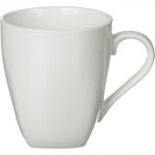 Кружка 'Кунстверк',фарфор,300мл,D=9,H=9,L=12см,белый 6шт/уп