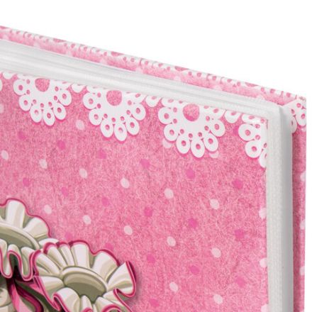 Фотоальбом BRAUBERG "Baby shoes" на 200 фото 10х15 см, твердая обложка, термосклейка, розовый, 39114, 391148 Фотоальбом BRAUBERG "Baby shoes" на 200 фото 10х15 см, твердая обложка, термосклейка, розовый, 39114, 391148