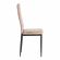 Стул Tetchair Easy Chair (mod. 24-1) металл, вельвет, 49 х 41 х 98 см, Beige (бежевый) HLR8 / черный