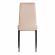 Стул Tetchair Easy Chair (mod. 24-1) металл, вельвет, 49 х 41 х 98 см, Beige (бежевый) HLR8 / черный