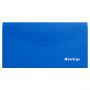 Папка-конверт на кнопке Berlingo "Soft Touch", C6, 200мкм, софт-тач, синяя Папка-конверт на кнопке Berlingo "Soft Touch", C6, 200мкм, софт-тач, синяя