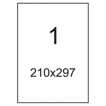 Этикетки самоклеящиеся Office Label эконом 210x297 мм белые (1 штука на листе А4, 100 листов в упаковке) СПб Этикетки самоклеящиеся Office Label эконом 210x297 мм белые (1 штука на листе А4, 100 листов в упаковке) СПб