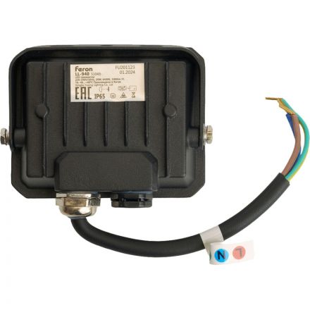 Прожектор светодиодный Feron LL-940 IP65 20W 6400K Прожектор светодиодный Feron LL-940 IP65 20W 6400K