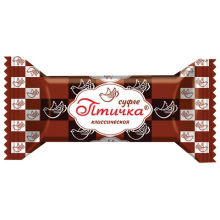 Конфеты-суфле СЛАВЯНКА "Птичка", классические, в шоколадной глазури, 1000 г, пакет, 70030 Конфеты-суфле СЛАВЯНКА "Птичка", классические, в шоколадной глазури, 1000 г, пакет, 70030