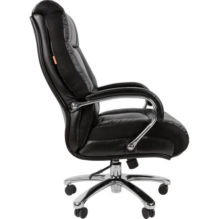 Кресло VT_CHAIRMAN 405 экокожа черный хром Кресло VT_CHAIRMAN 405 экокожа черный хром