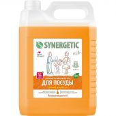 Средство для мытья посуды Synergetic Антибактериальное Сочный Апельсин 5л Средство для мытья посуды Synergetic Антибактериальное Сочный Апельсин 5л