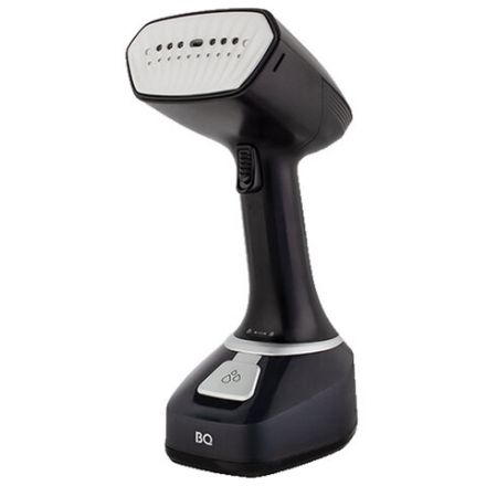 Отпариватель ручной BQ (БИ-КЬЮ) SG1006H, 1700 Вт, пар 25 г/мин, резервуар 0,28 л, 2 режима, черный, 86196700 Отпариватель ручной BQ (БИ-КЬЮ) SG1006H, 1700 Вт, пар 25 г/мин, резервуар 0,28 л, 2 режима, черный, 86196700