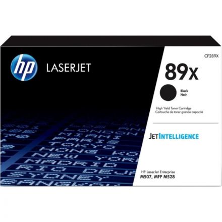Тонер-картридж HP 89X CF289X чер. пов. емк. для HP LJ M507/MFP M528 Тонер-картридж HP 89X CF289X чер. пов. емк. для HP LJ M507/MFP M528