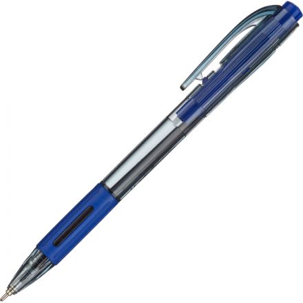 Ручка шариковая одноразовая автоматическая Unimax Fab GP синяя (толщина линии 0.5 мм)