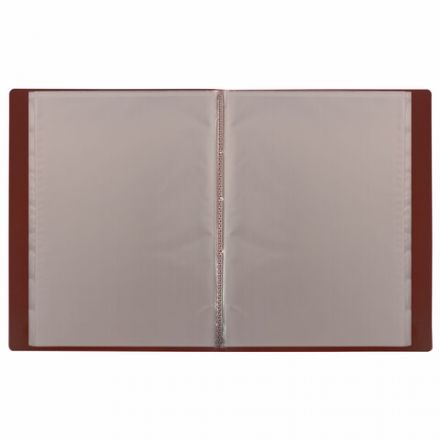 Папка 10 вкладышей BRAUBERG "Office", красная, 0,5 мм, 271322 Папка 10 вкладышей BRAUBERG "Office", красная, 0,5 мм, 271322