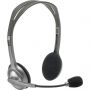 Гарнитура Logitech Stereo Headset H110 Silver [981-000459 Гарнитура Logitech Stereo Headset H110 Silver [981-000459