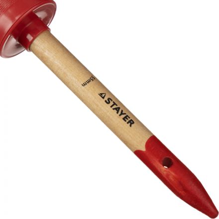 Кисть круглая STAYER MASTER, светлая натурал. щетина, №16 x55мм 0141-55